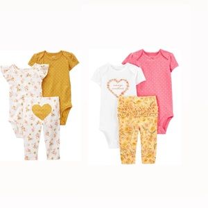 Carters newborn pants sets